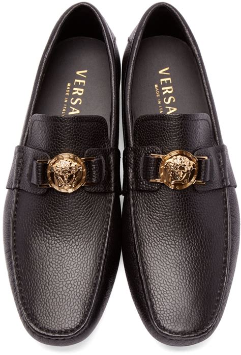 men versace dress shoes|versace collection men's loafers shoes.